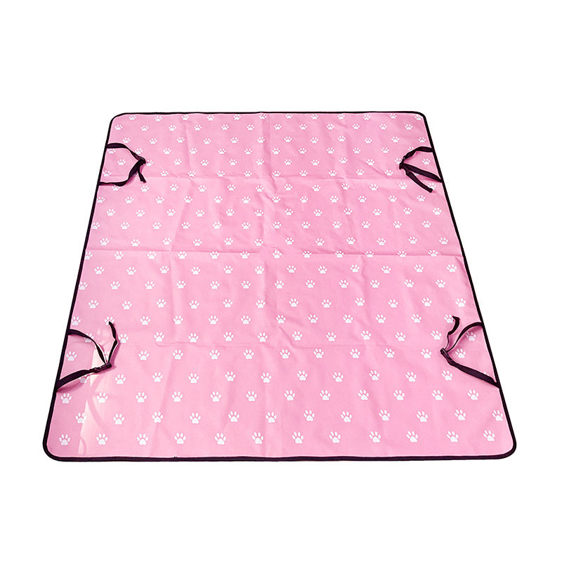 Anti-urine and anti-dirt pads for pet rear car seats