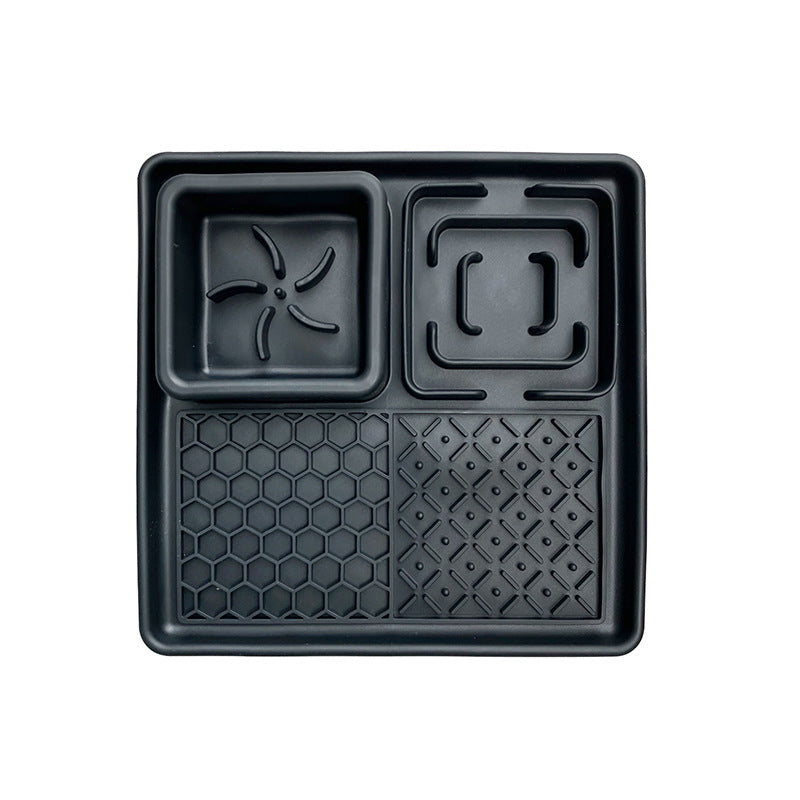 Pet dog and cat placemat anti-choking bowl dog bowl