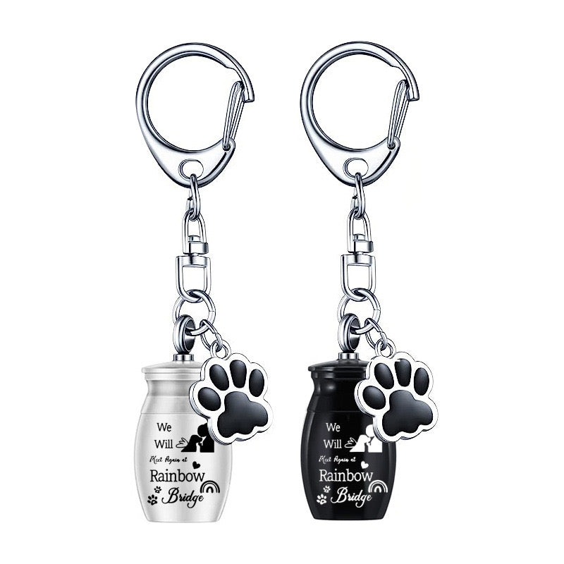 Personalized Pet Ash Keychain