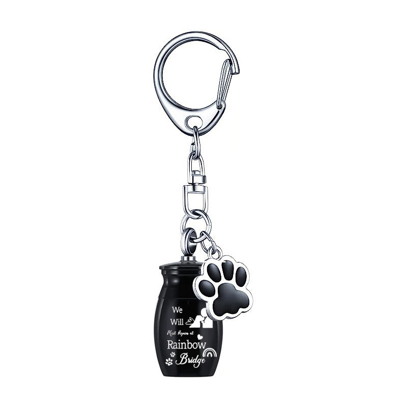 Personalized Pet Ash Keychain
