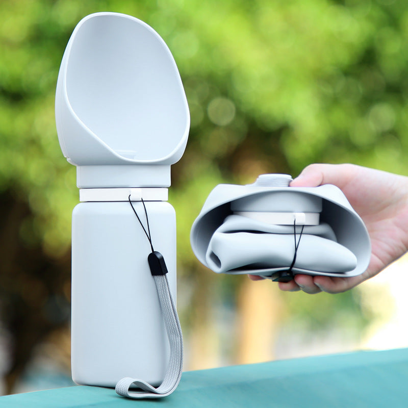 Outdoor Pet Water Bottle & Bowl