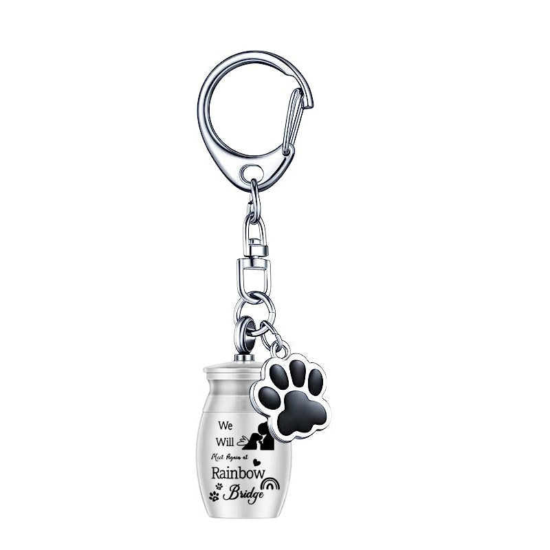 Personalized Pet Ash Keychain