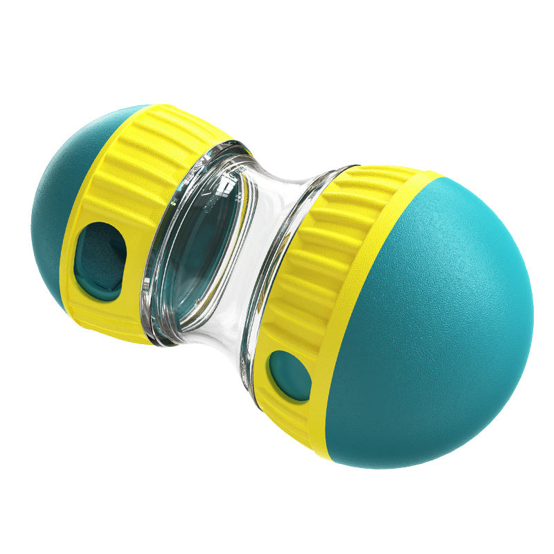 The new popular cross-border spin leaky super ball slow food dog toy