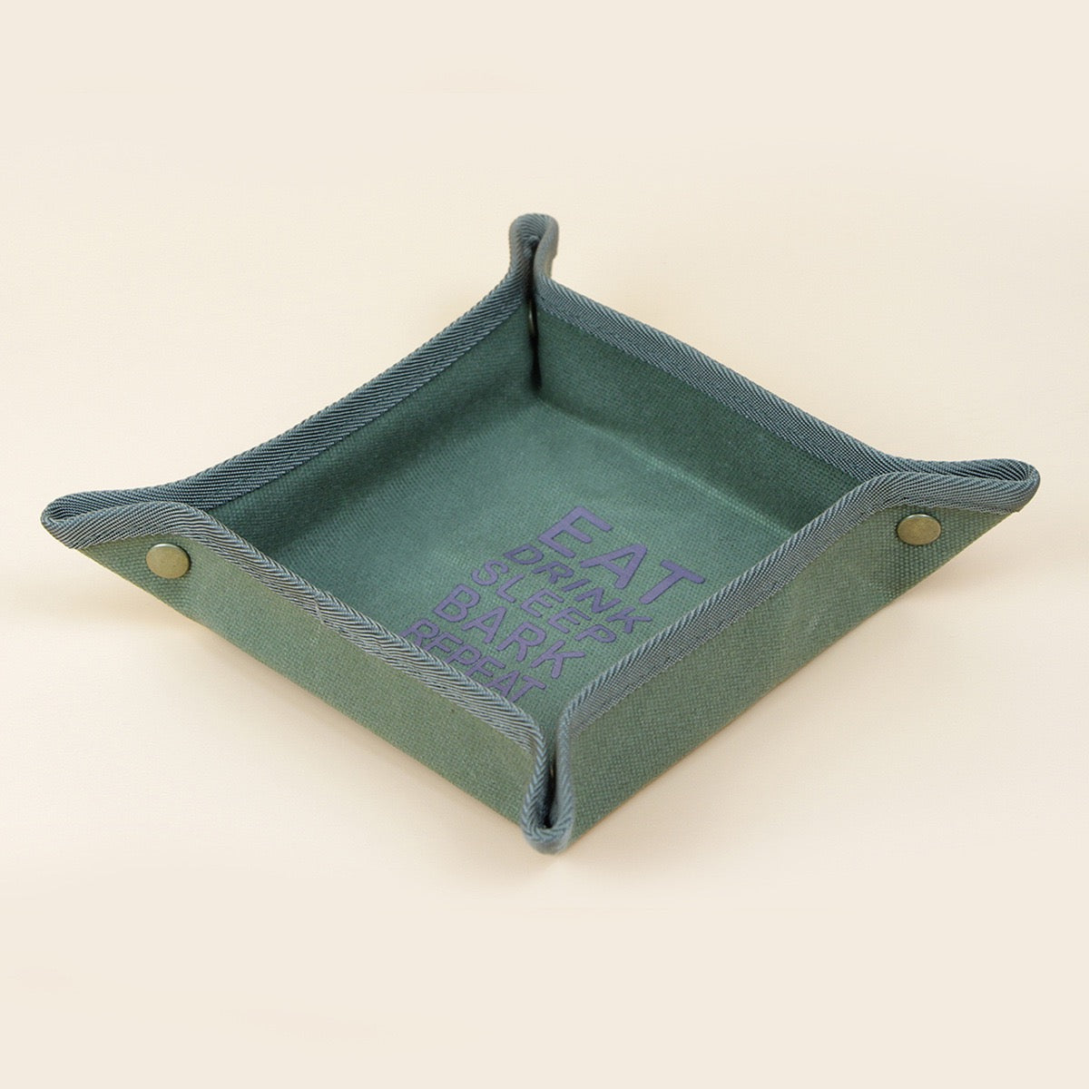 Canvas pet bowl outdoor multi-purpose folding bowl dog bowl storage water bowl