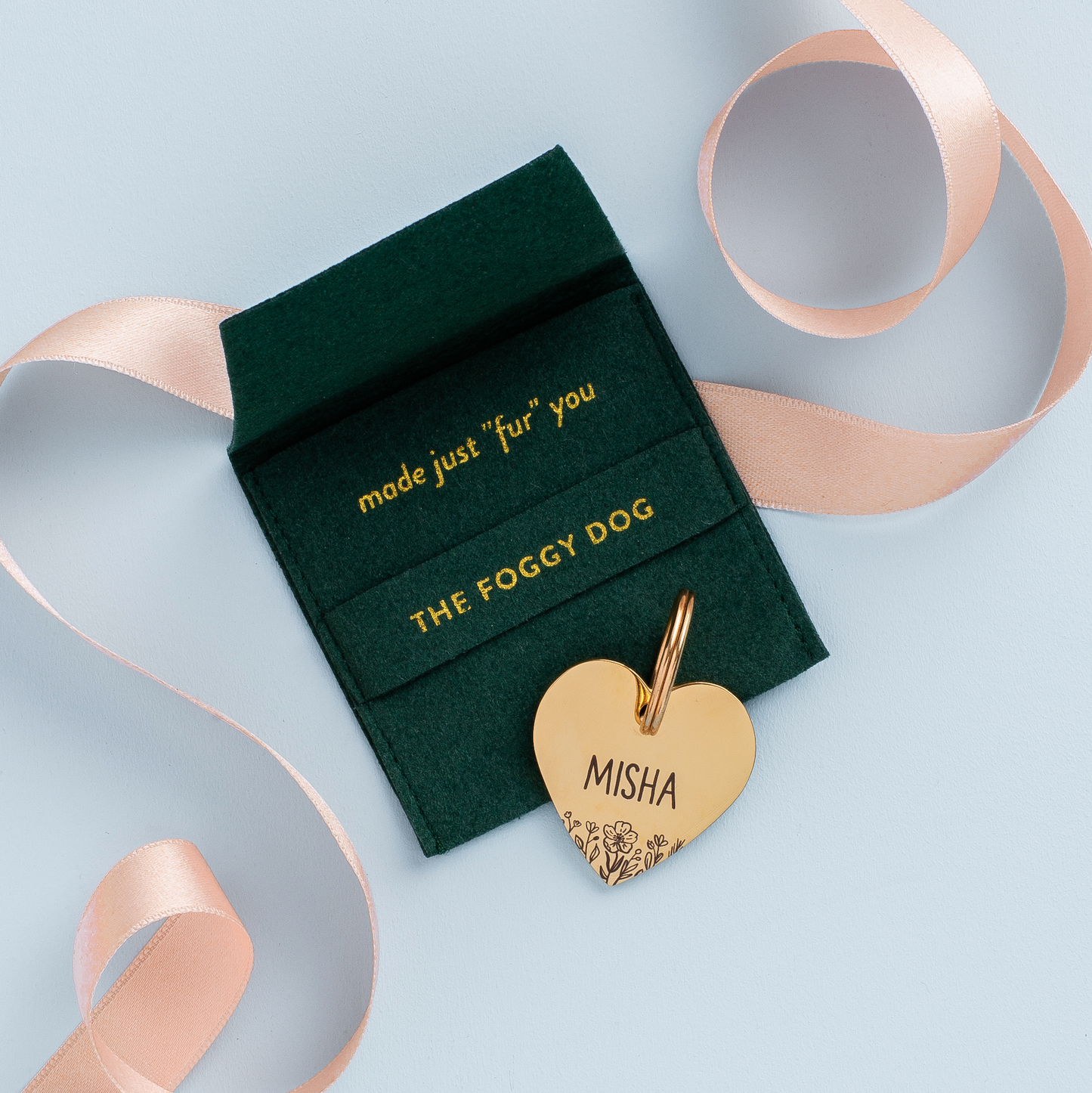 Heart Pet ID Tag