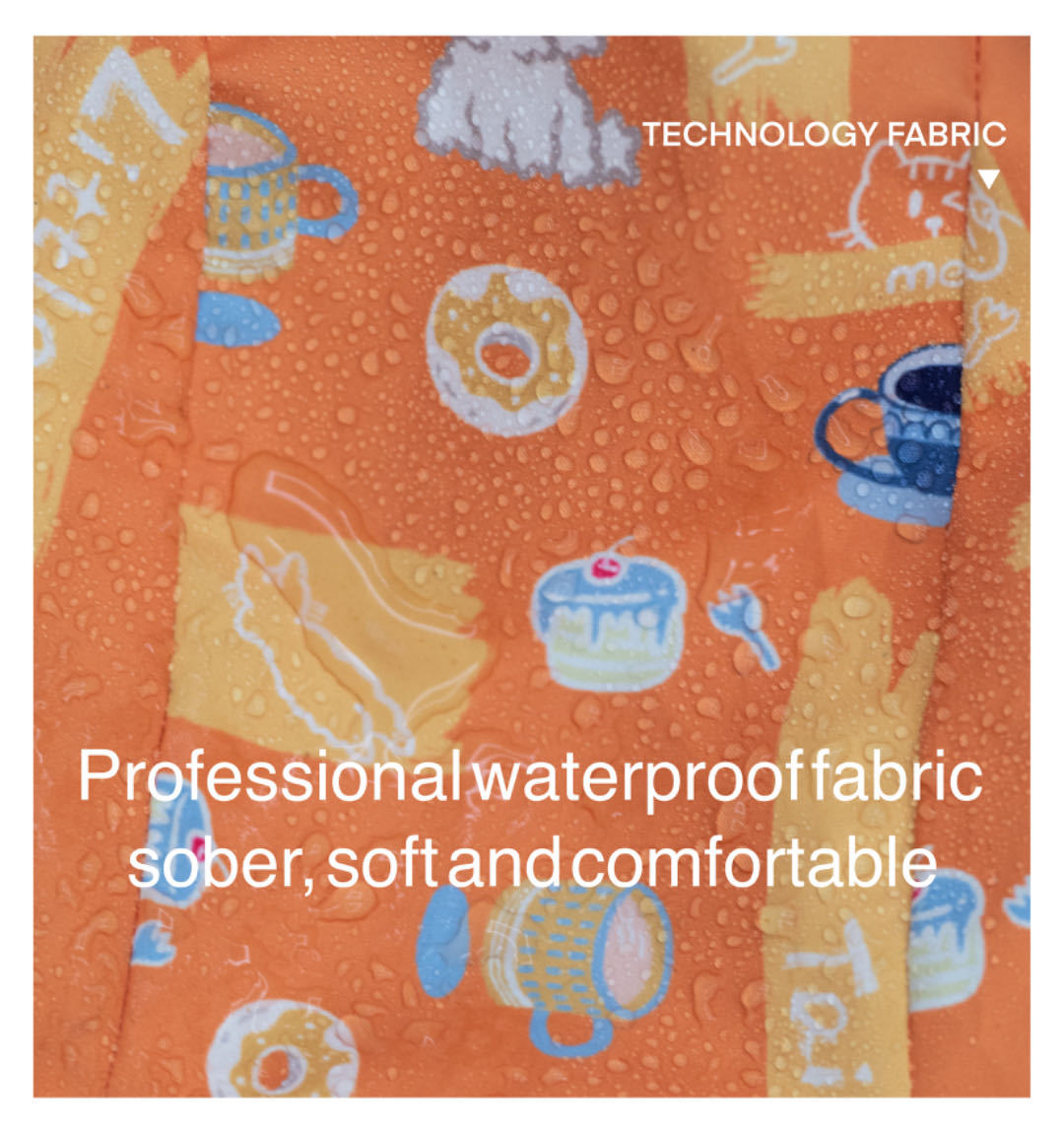 Pet Reversible Raincoat