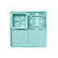 Pet dog and cat placemat anti-choking bowl dog bowl