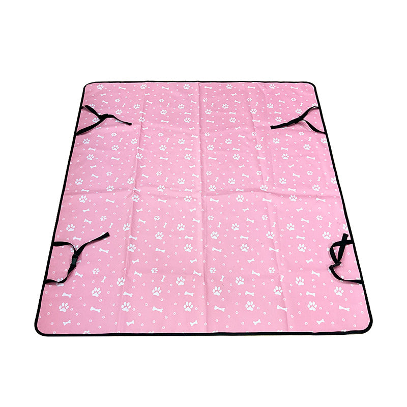 Anti-urine and anti-dirt pads for pet rear car seats