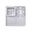 Pet dog and cat placemat anti-choking bowl dog bowl