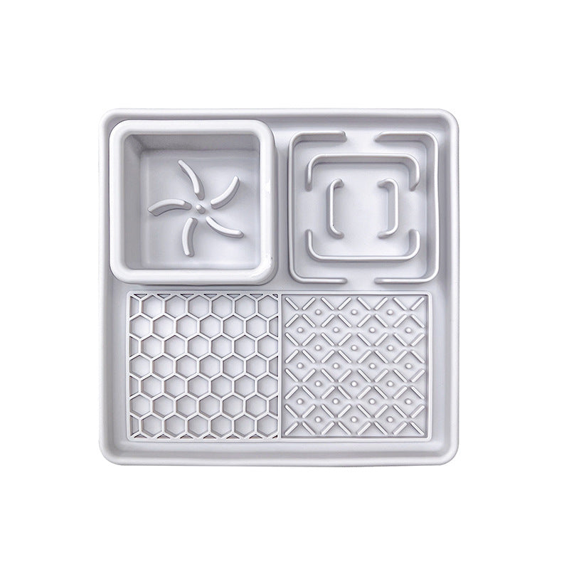 Pet dog and cat placemat anti-choking bowl dog bowl