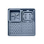 Pet dog and cat placemat anti-choking bowl dog bowl
